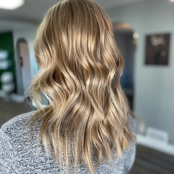 Hair color work by Stone Fox Salon